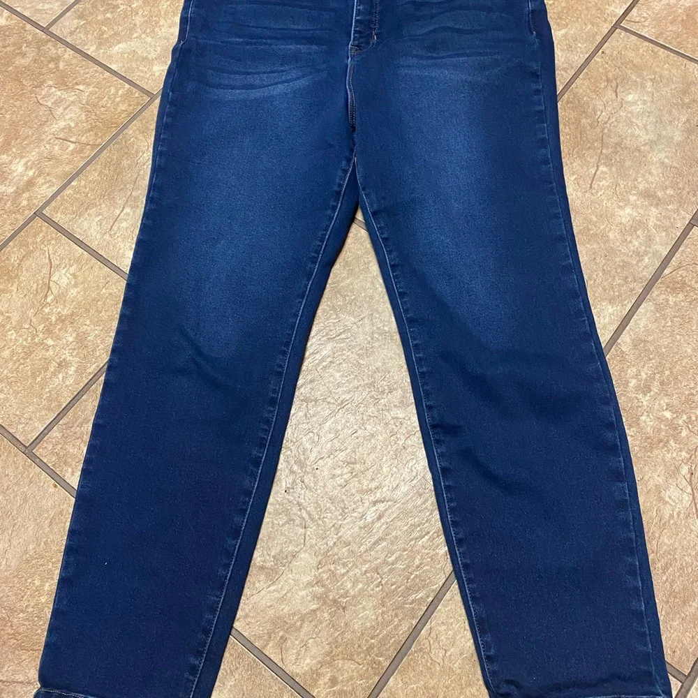 Levi's Dark Blue Straight Men's 36/30 Jeans with some fading Timeless Classic